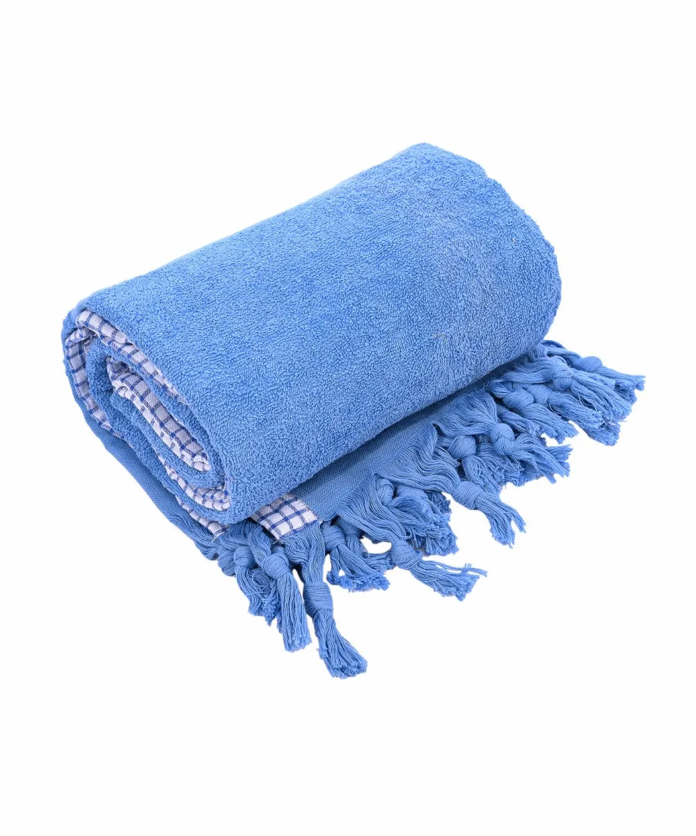 Weaved Beach Towel With Border
