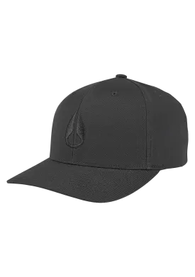 Wings Snapback Hat - All Black